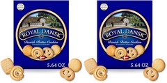 Delicious Danish Butter Cookies – 2 Pack, Perfect for Gifting and Any Occasion