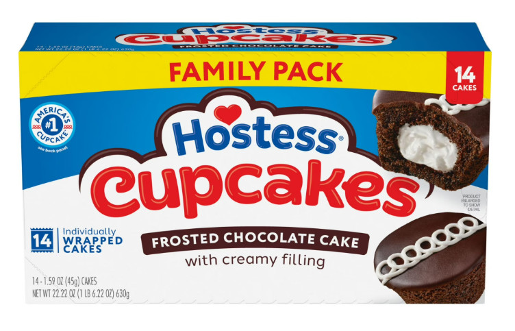 Hostess Cupcakes, Chocolate Snack Cakes, 22.22 oz Box (14 Ct.) Free Shipping