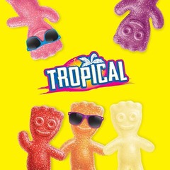 Tropical Soft & Chewy Candy, 12 Bags – Delicious Sour Then Sweet Treats