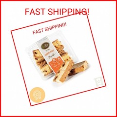 DIJAS Natural Foods, Crunchy Fat Free Biscotti Cookie, All Natural Preservative