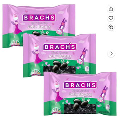 3 Pack Brach’s Easter Black Jelly Bird Eggs 14.5oz