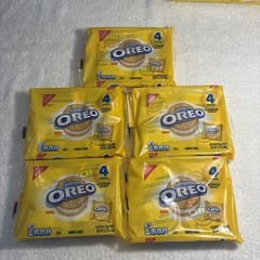 Golden Oreo Special Edition 4 Pack 3.12 OZ Lot Of 5 New Sealed