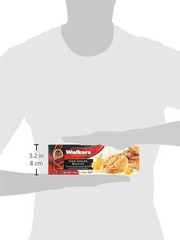 Walker’s Stem Ginger Shortbread Cookies – Scottish Treat, 5.3 Oz Box
