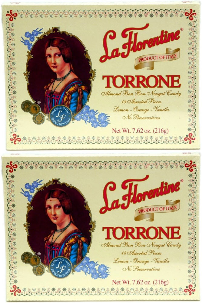 La Florentine Torrone 18 pc Assortment Box, Pack of 2 7.62 Ounce (Pack 2)