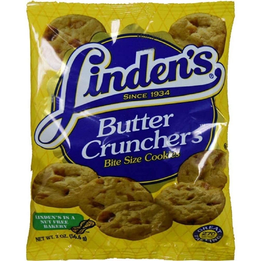 Lindens Bite Size Butter Crunch Cookies 5 pack