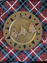 Homemade Chocolate Chip Cookies Christmas Tree Qty 12 Made Fresh