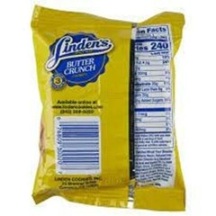 Lindens Bite Size Butter Crunch Cookies 5 pack