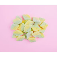 BUBS Sour & Sweet Swedish Candy Mix Strawberry Vanilla, Tutti Frutti, Lemon 10oz
