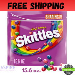 Skittles Wild Berry Chewy Candy, Sharing Size – 15.6 oz Bag