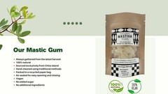 100 Natural Chios Mastiha Tears Gum – Fresh Greek Mastic Packs 20g