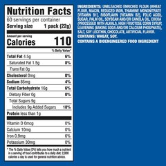 OREO Chocolate Sandwich Cookies, Kosher, 60 Snack Packs 2 Cookies Per Pack