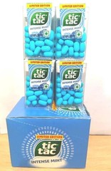 New Limited Edition Tic Tac Intense Mint flavored- PACK OF-36 Pcs (13 gm each)