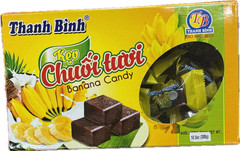 10.5oz (300g) Thanh Binh Keo Chuoi Tuoi Vietnamese Banana Candy