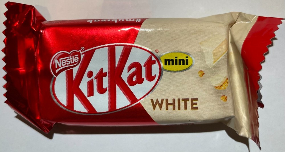 1x Unit KitKat Mini MIX White — 0.49 oz (Two Bars / Unit)