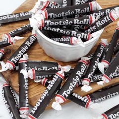 Large Tootsie Rolls, 2lb Bulk Bag (Approx. 85 Pieces), Individually Wrapped B…