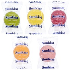 Sunkist Fruit Gems, Soft Jelly Gummy, Bulk Holiday Wrapped Candy (1 Pound) DEALS