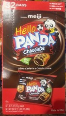 Meiji Hello Panda Chocolate Bite Size Cookies 32 Bags 24 oz Peanut Free