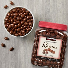 Kirkland Signature Milk Chocolate Covered Raisins 3.4 LB