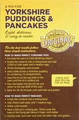 Original Yorkshire Pudding Mix 142g (case of 6 boxes)