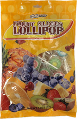 Lucky Boys Fruit Slices Candy Hard Candy Bulk 1 Lb Bag of Individually Wrapped S