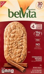 Cinnamon Brown Sugar Crunchy Biscuits 76oz Pack of 120 Whole Grains