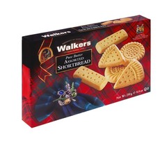 Walker’s Shortbread Assorted 8.8 Ounce (Pack of 1), Golden Yellow