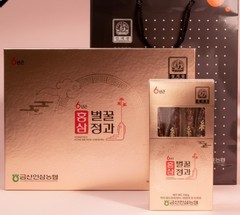 [Geum San Ginseng Nonghyup] Honeyed Korean 6 Years Red Ginseng Root 450g