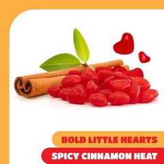 Cinnamon Imperial Hearts – 2 Pound Bulk Pack – Spicy Hard Candy – Heart…