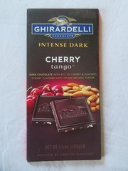 (3) Ghirardelli Chocolate Intense Dark Sea Salt, Cherry & Cashew 3.5 Oz Each