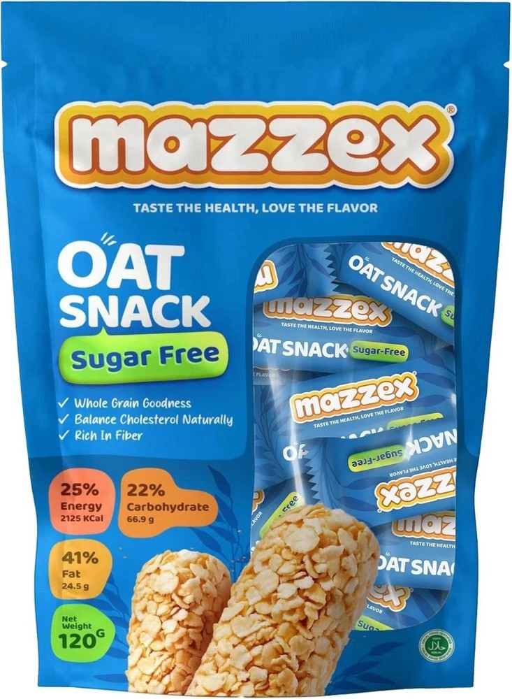 Mazzex Sugar Free Oat Chocolate, 120Grams free shipping world wide