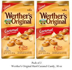 Werther’s Original Hard Caramel Candy, 30 oz (2 Pack)