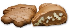 Philadelphia Candies Pecanettes (Caramel Pecan Clusters), Milk Chocolate 1 Pound