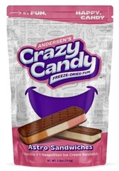 Andersen’s Freeze Dried Astro Sandwiches Vanilla/Neopolitan – 12 bags!