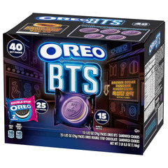 Oreo BTS & OREO Double Stuf Cookies Variety Pack, 1.02 oz., 40 pk. FREE SHIPPING