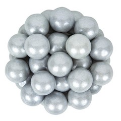 SHIMMER SILVER GUMBALLS ~ Sparkly fruity fun ~ Varied ~ SHIPS FREE