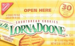 Nabisco Lorna Doone Shortbread Cookies – 30 Count
