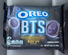 BTS x Oreo Brown Sugar Pancake Flavored Cookies Limited Edition 10.68 Oz