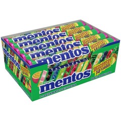 Chewy Mint Candy Roll, Discovery 14 Assorted Fruit Flavors, 14 Pieces Per Rol…