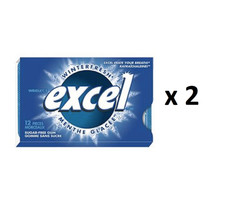 EXCEL® Winterfresh Sugar Free Gum (12 Pellets) – PACK OF 2 – FROM CANADA
