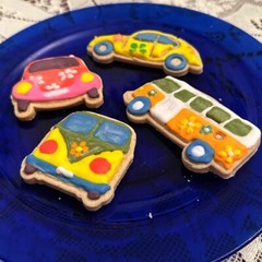 Gluten Free Sugar Cookies w Royal Icing – Volkswagen Bus & Bugs HOMEMADE