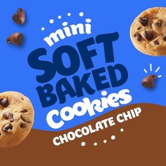 Mini Soft Baked Cookies Chocolate Chip Snack Bags 10ct 10oz