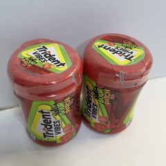 Trident Vibes SOUR PATCH KIDS Redberry Sugar-Free Chewing Gum, 40 Piece Bottle