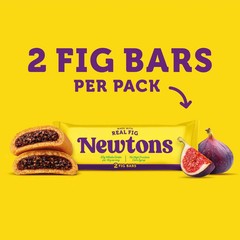 NEWTONS Soft Baked Fig Bars Real Fruit Cookies 10 Snack Packs 20oz