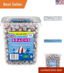 Bob’s Sweet Stripes Soft Peppermint Candy, 350 Individually Wrapped Pieces