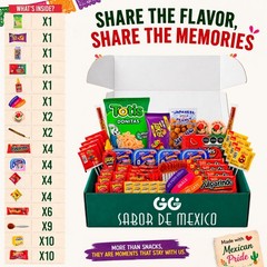 Mexican Candy Variety Pack – Duvalin, Salsaghetti, Pulparindo & Spicy Snacks Box
