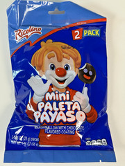 Ricolino Mini Paleta Payaso Chocolate Marshmallow Lollipop Candy