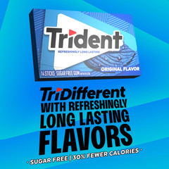 Original Flavor Sugar Free Gum 24 Packs 14 Pieces Total 336 Count