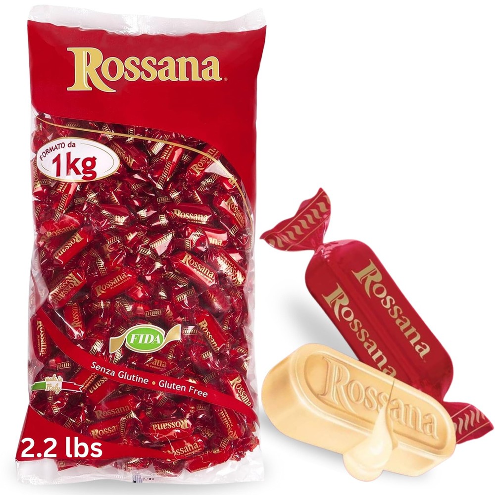 Rossana Hard Candy – Italian Individually Wrapped 2.2 Pound (Pack of 1)