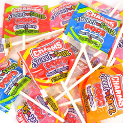 Pops, in 5 Assorted Sweet/Sour Flavors, 0.6 Ounce (Pack of 48)