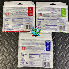 5-PACK LOT OF BIG LEAGUE CHEW SHREDDED BUBBLE GUM ORIGINAL/GRAPE/APPLE/RASP/STAW